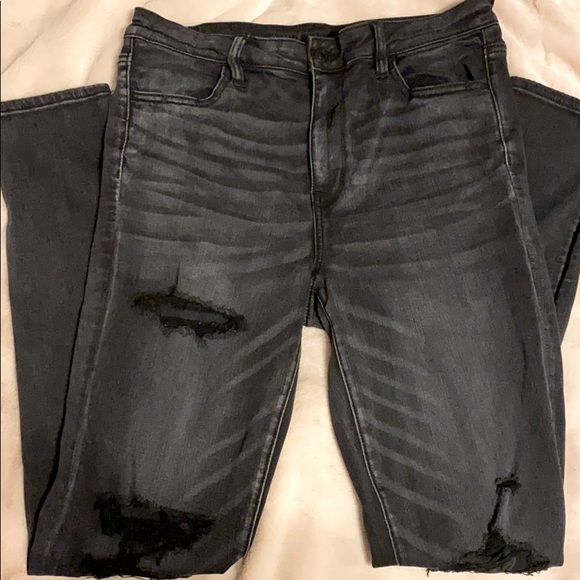 American Eagle Outfitters Denim - Black American Eagle skinny jeans size 14